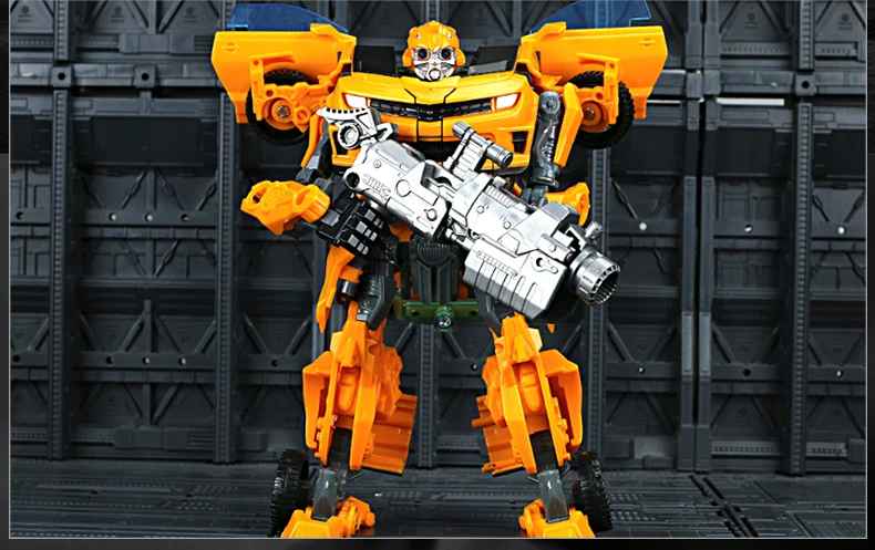 Transformers 2-in-1 Transforming Action Figures – Premium Alloy Edition Optimus Prime, Bumblebee, & Tank Megatron Convertible Robot-to-Vehicle