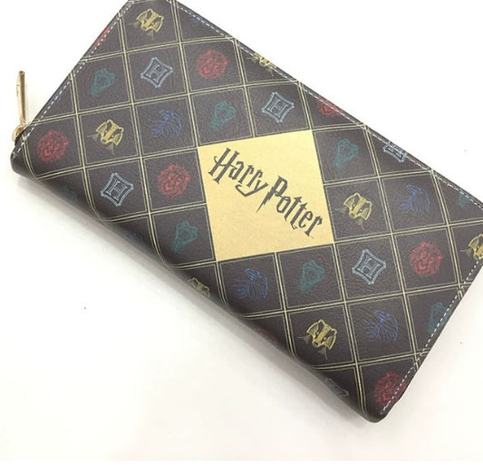 HARRY POTTER "HOGWARTS CREST" PREMIUM ZIP-AROUND WALLET