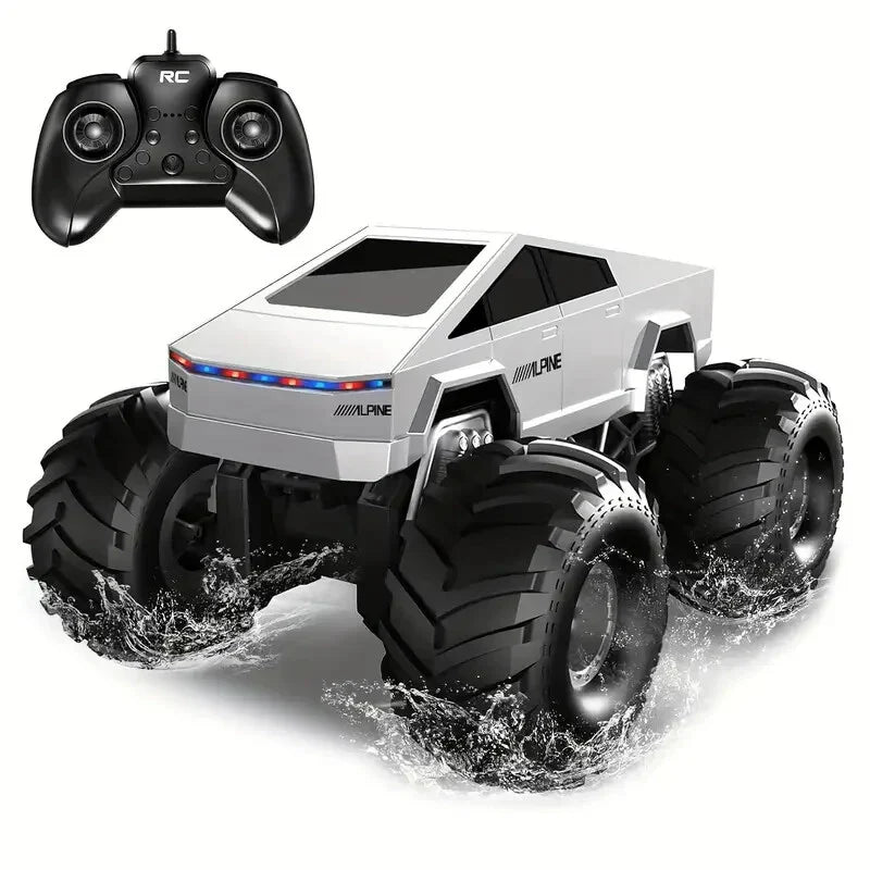 Alpine Waterproof Remote Control Monster Truck – All-Terrain RC Toy with Controller | Geekzilla