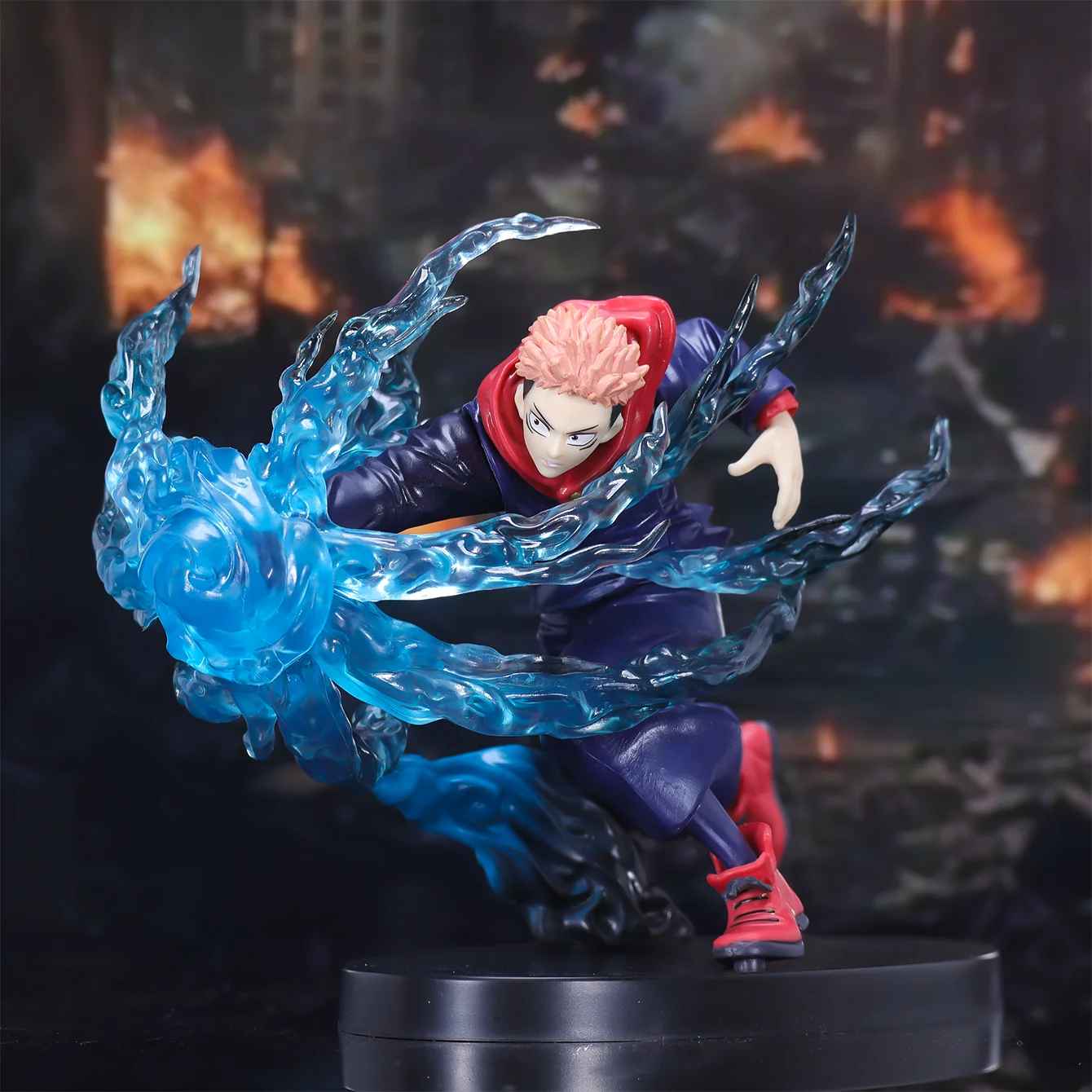 Jujutsu Kaisen Yuji Itadori Cursed Energy Action Figure – 16cm Anime Statue
