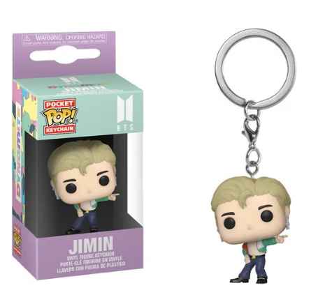 BTS members premium characters keychain