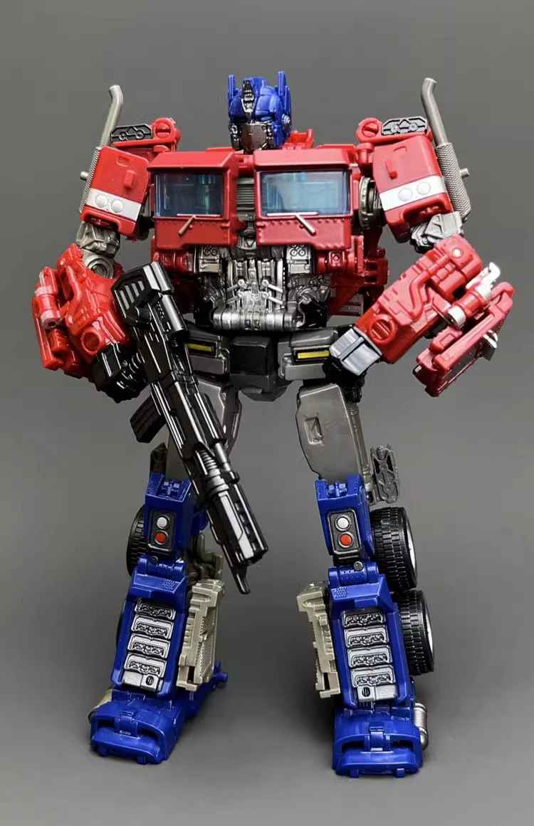Transformers 2-in-1 Transforming Action Figures – Premium Alloy Edition Optimus Prime, Bumblebee, & Tank Megatron Convertible Robot-to-Vehicle