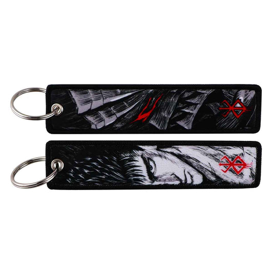 Berserk "Brand of Sacrifice" Embroidered Keychain Set