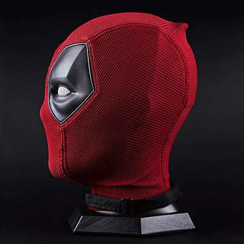 Deadpool Premium Fabric Cosplay Mask – Merc with a Mouth Textured Balaclava Hood, Movie-Accurate Anti-Hero Costume Accessory & Collector Display