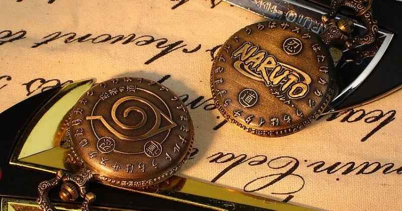 🍃 Naruto "Hidden Leaf" Collector's Pocket Watch