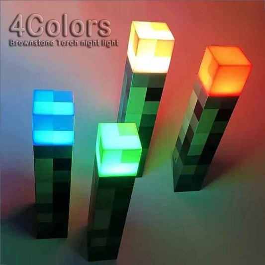 Minecraft 8-Color Pixel Torch