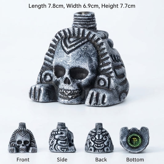 Aztec Death Whistle - Realistic Screaming Skull Resin Sound Prop