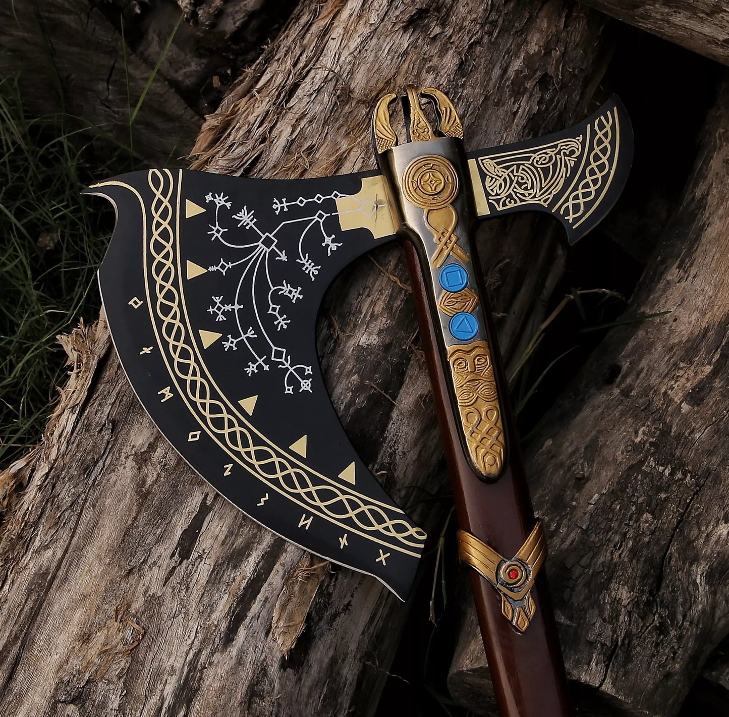 God of War "Leviathan Axe" Replica – Premium Kratos Frost Axe Metal Edition