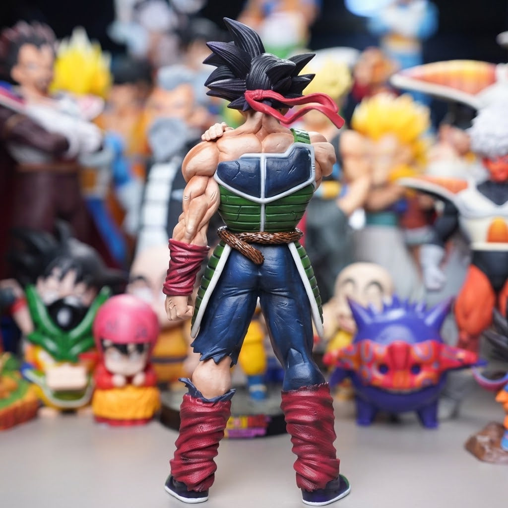 Dragon Ball Z Bardock Figure - Battle Damaged Saiyan PVC Statue