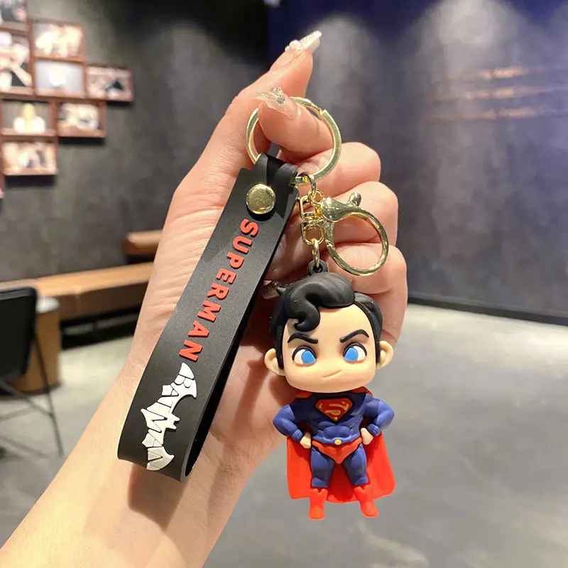 The Multiverse Keychain Variants - Batman , Joker, superman , suicide squad