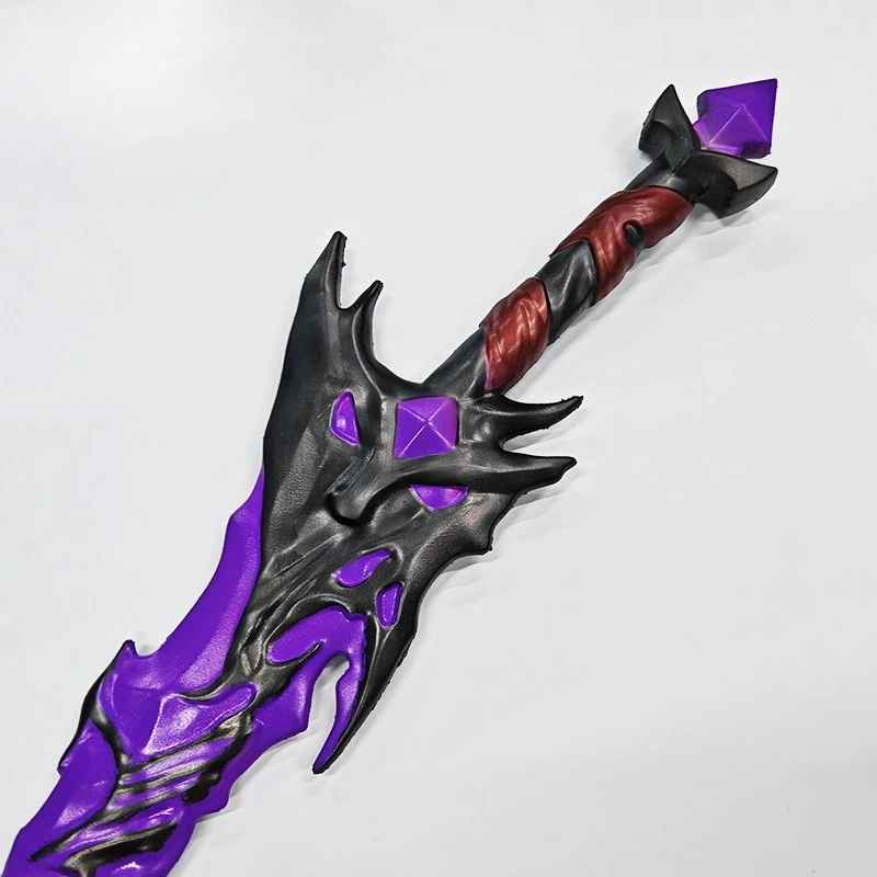 Genshin Impact Raiden Shogun Musou Isshin 100cm PU Sword – Purple Inazuma Cosplay Prop