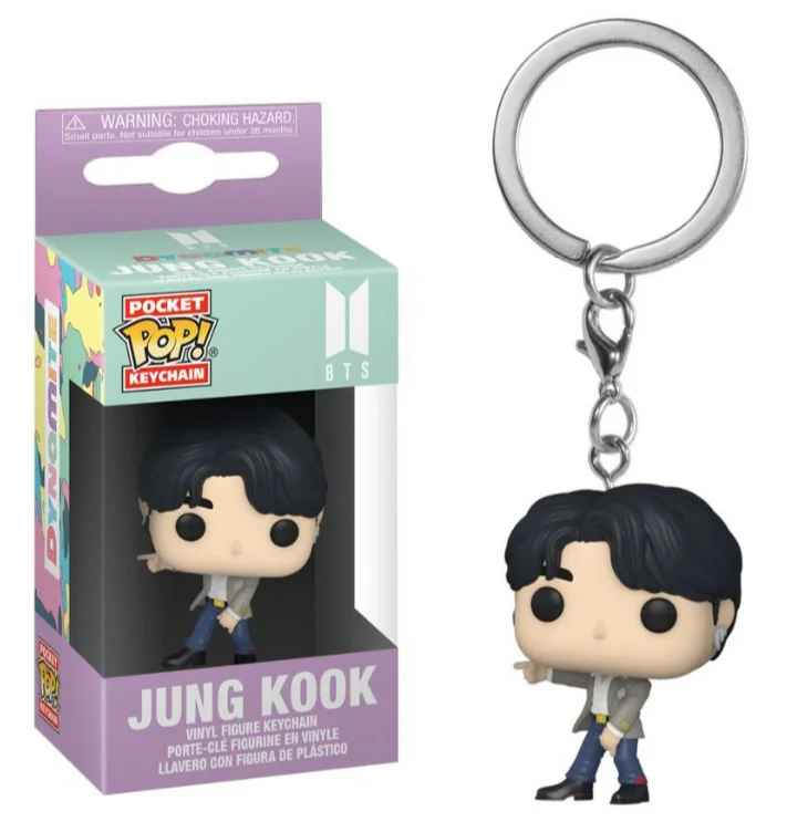 BTS members premium characters keychain