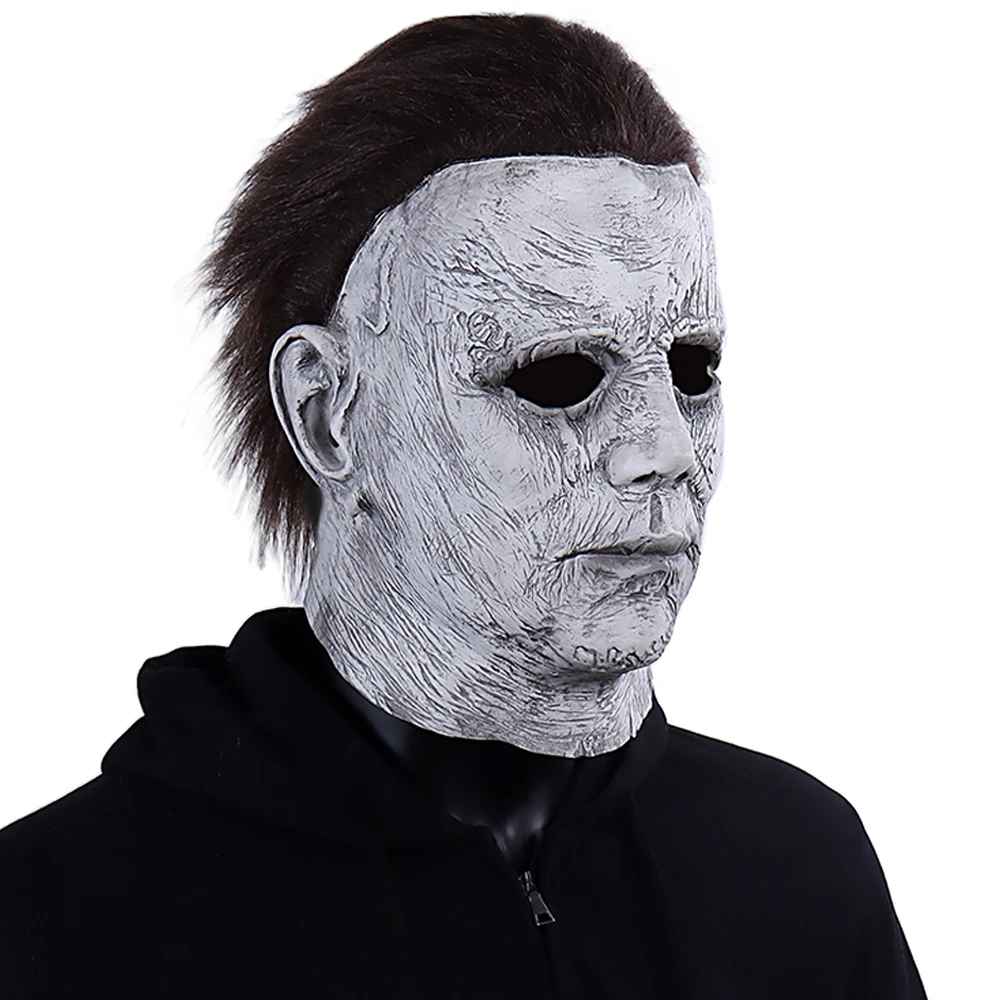 Halloween Michael Myers  Mask Cosplay Horror Bloody Latex Masks Helmet Carnival Masquerade Party Costume Props