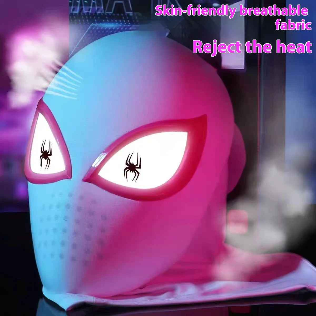 Gwen Stacy "Ghost-Spider" Touch-Sensitive Premium Mask