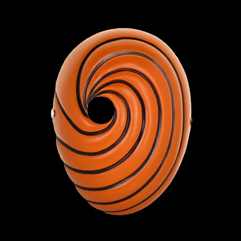 Naruto Shippuden Obito Uchiha Tobi Mask – Orange Spiral & White War Arc Cosplay Variants