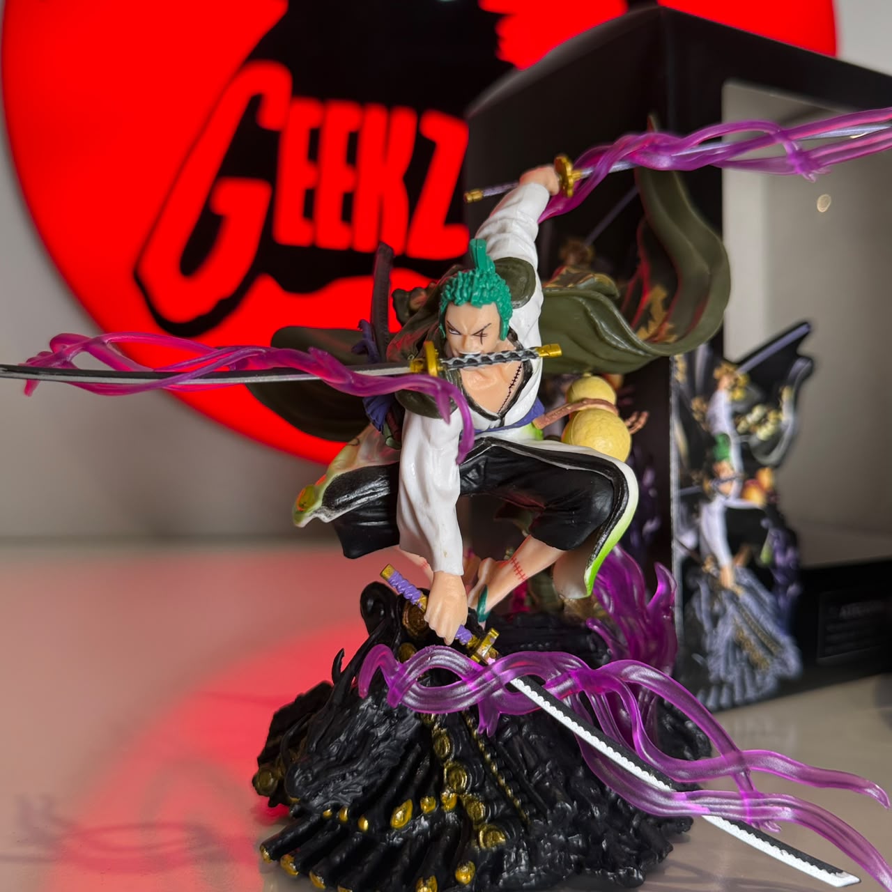 ONE PIECE "RORONOA ZORO" WANO ENMA PREMIUM DIORAMA FIGURE