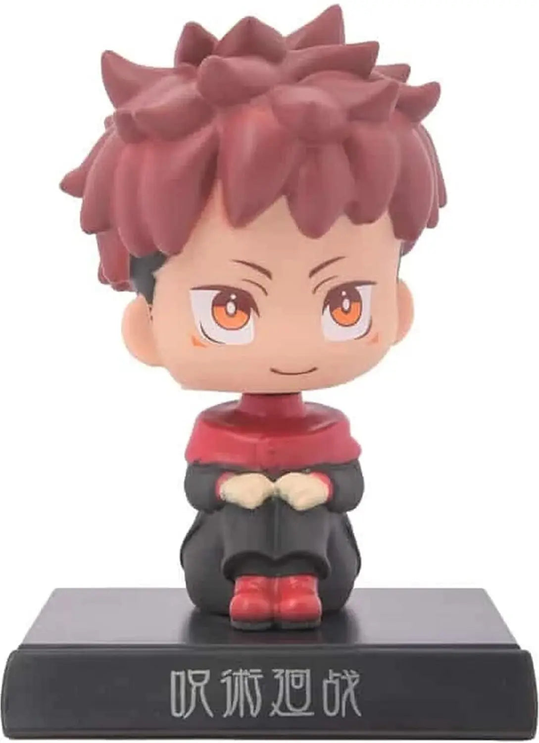 Jujutsu Kaisen Chibi Bobblehead Figure – Satoru Gojo & Yuji Itadori Car Dashboard Toy