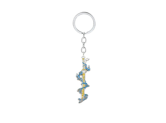 Demon Slayer "Zenitsu Agatsuma" Nichirin Sword Premium Metal Keychain