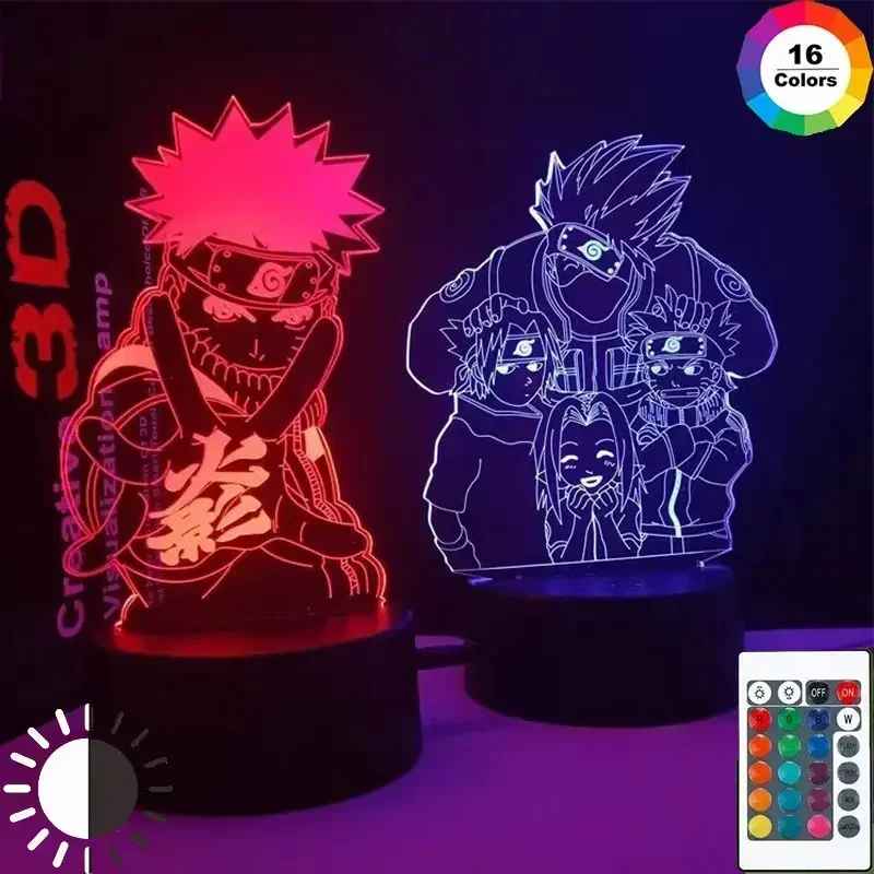 Kakashi Hatake & Team 7 "Sensei's Bond" RGB Mood Lamp