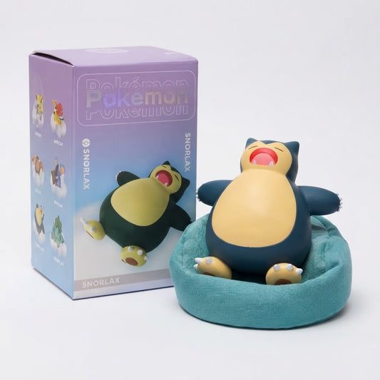 Official Style Pokémon Naptime Figurine: Snorlax, Pikachu, Bulbasaur
