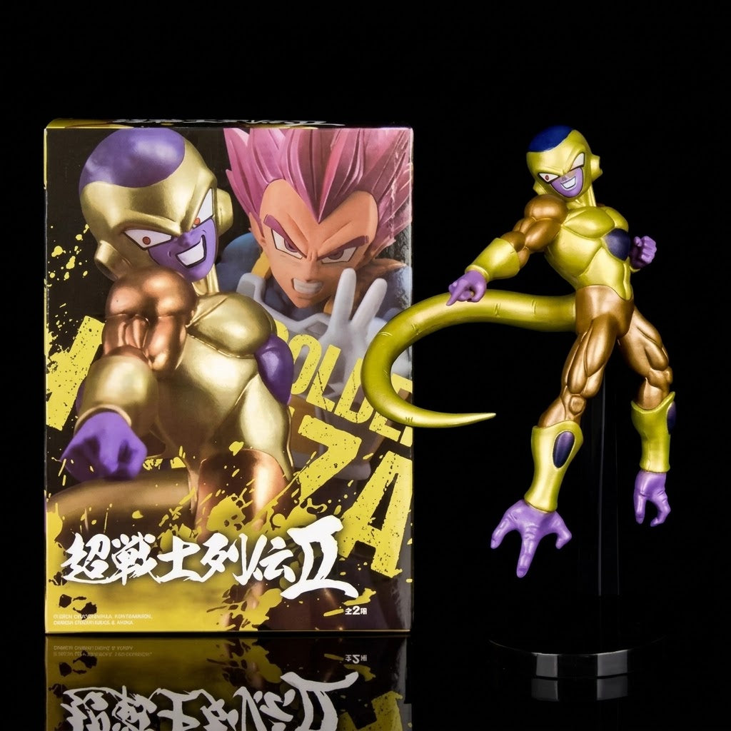 Dragon Ball Super Golden Frieza Anime Action Figure - PVC Statue with Stand
