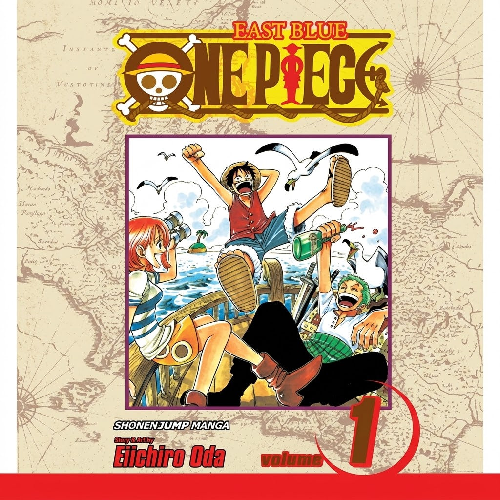 One Piece Manga Volumes 1–20 | Eiichiro Oda English Paperback Books