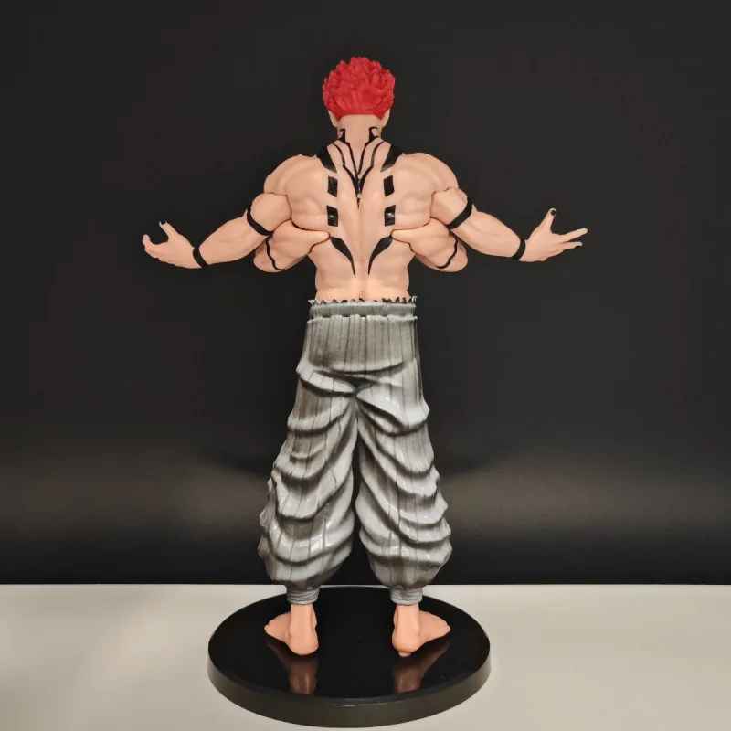 Jujutsu Kaisen Ryomen Sukuna 19.5cm True Form Action Figure – 4-Armed Anime Statue