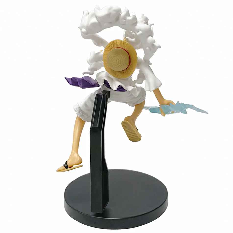 Luffy Gear 5 Figure | Sun God Nika Awakening One Piece DXF Statue Anime Collectible | Geekzillaa