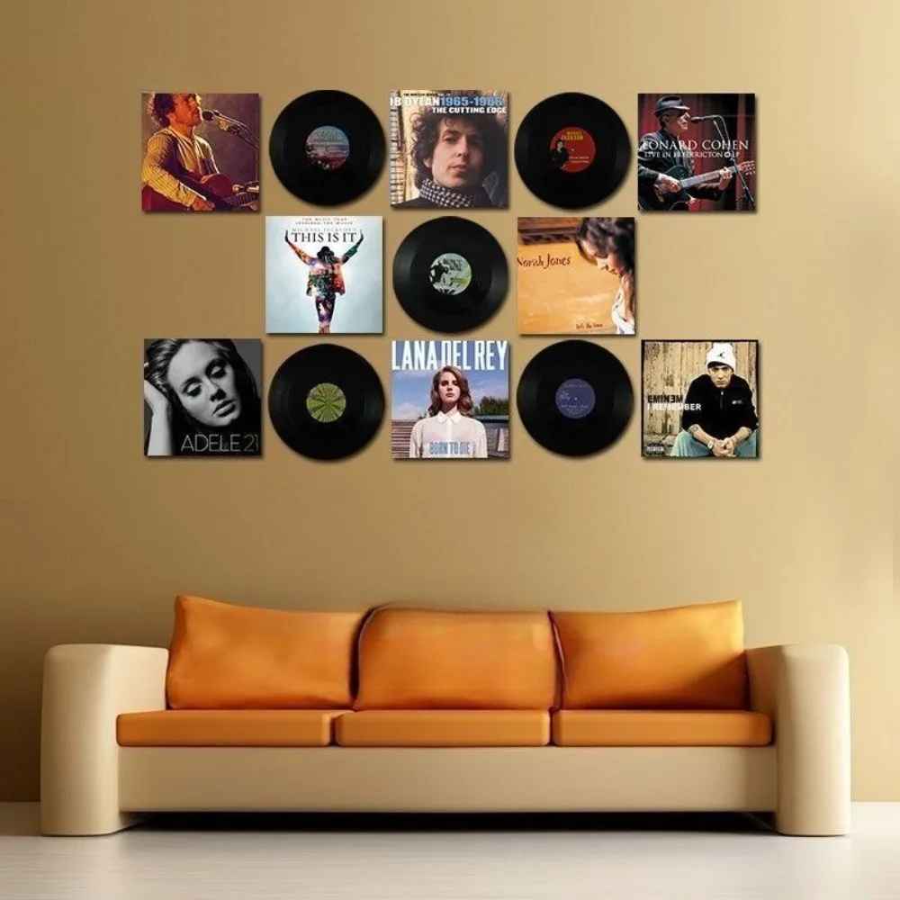 Classic Legends Vinyl Record Wall Art Set