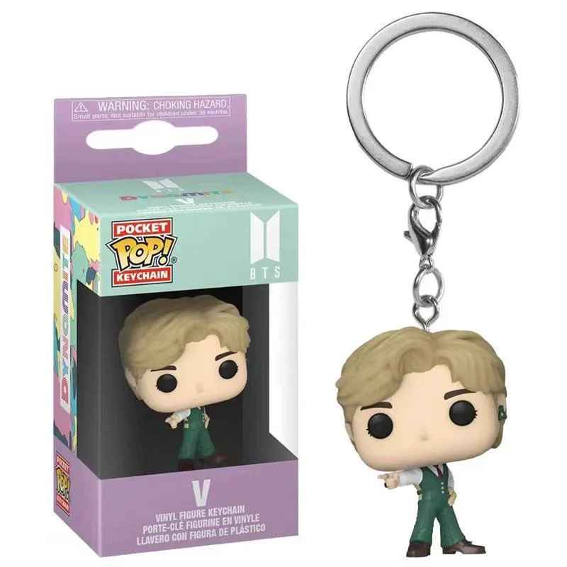 BTS members premium characters keychain