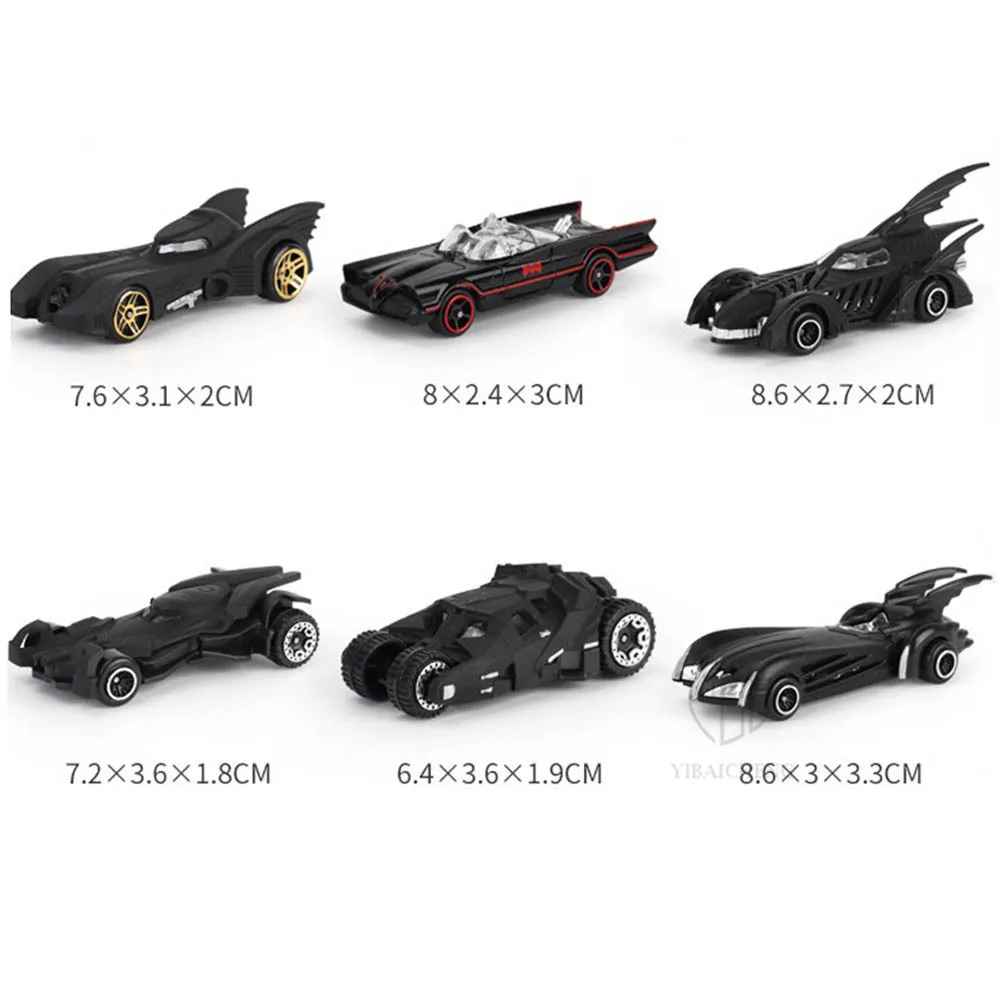 The Batmobile Evolution