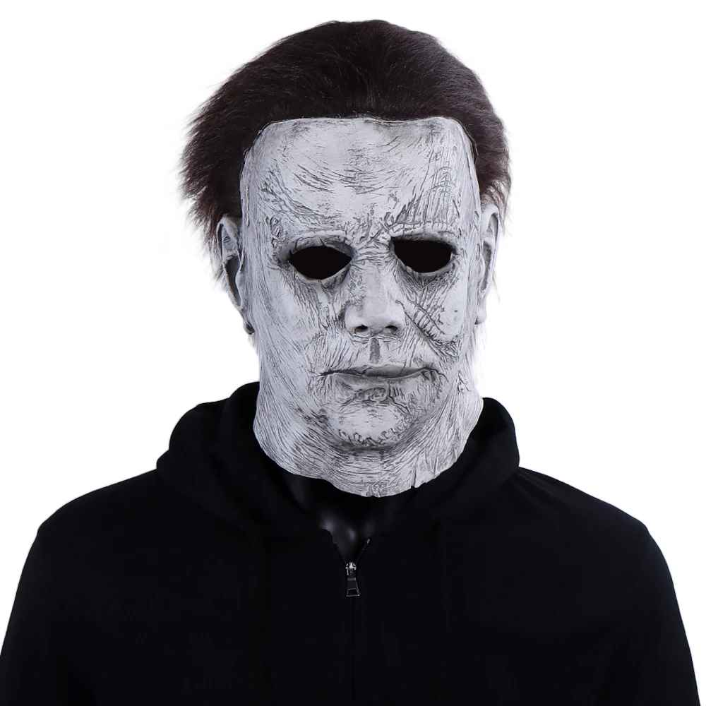 Halloween Michael Myers  Mask Cosplay Horror Bloody Latex Masks Helmet Carnival Masquerade Party Costume Props