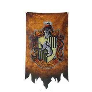 Harry Potter Banner –  Hogwarts Flags (Gryffindor, Slytherin, Hufflepuff, Ravenclaw & School Crest | 75x125cm)