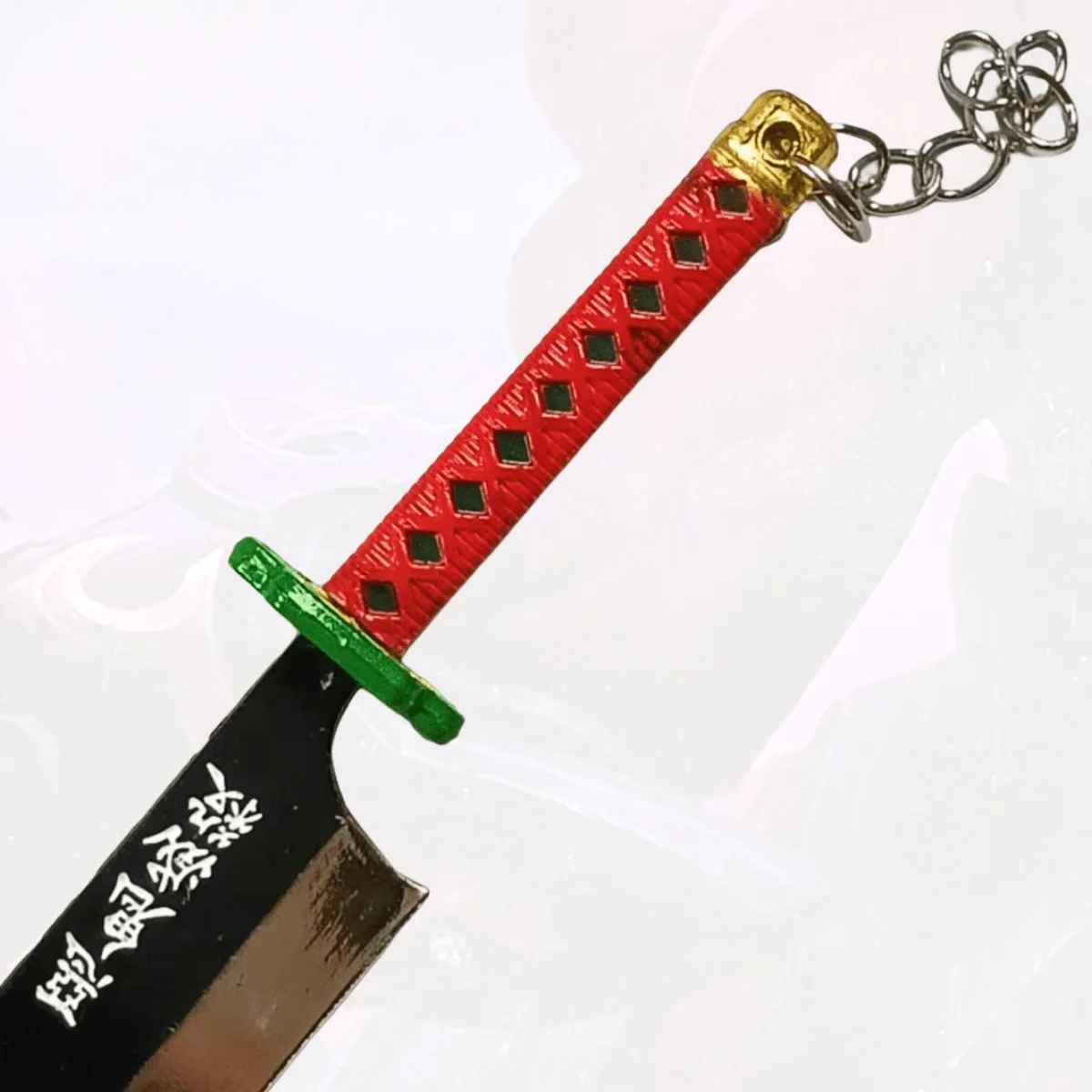 Demon Slayer Katana Keychains | 17cm Nichirin Sword Replicas | Tanjiro, Rengoku, Zenitsu & Sanemi | Geekzillaa