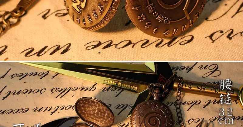 🍃 Naruto "Hidden Leaf" Collector's Pocket Watch