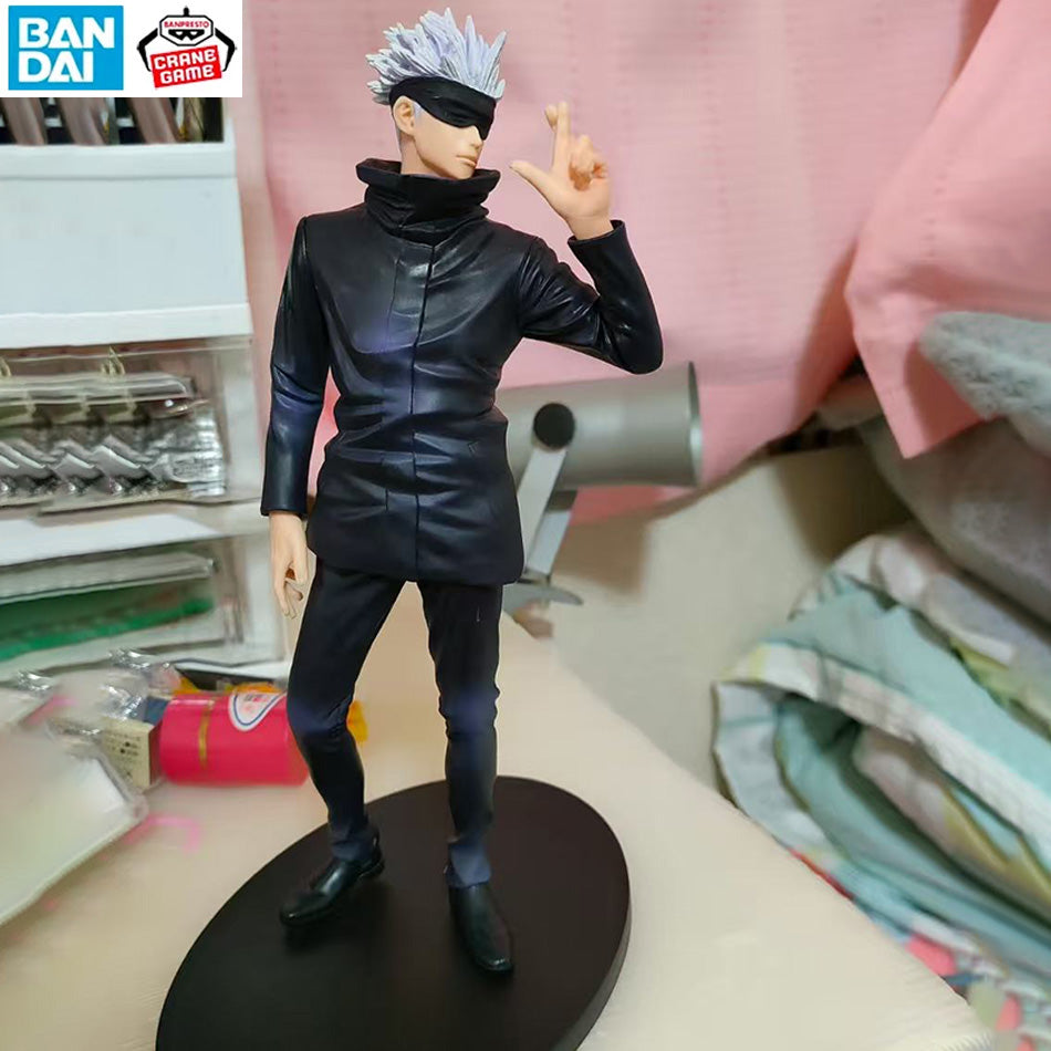 Gojo Satoru Figure – Jujutsu Kaisen Action Figure with Blue Cursed Technique Effect