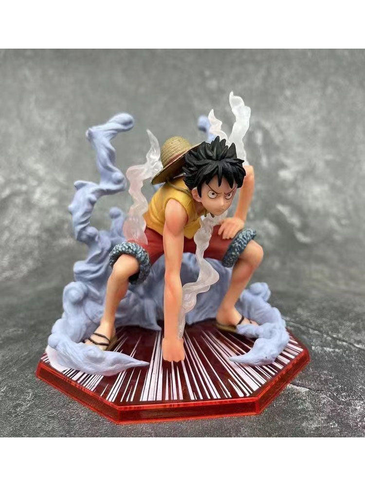 One Piece Monkey D. Luffy Gear 2 Action Figure – Premium Battle Stance Collectible | Geekzilla