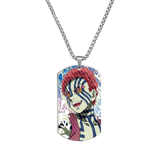 DEMON SLAYER "AKAZA" UPPER MOON THREE PREMIUM PENDANT