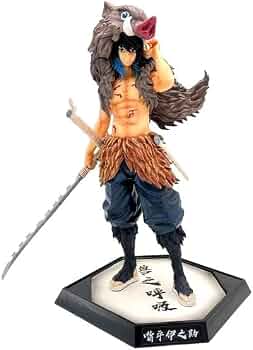 Demon Slayer Inosuke Hashibira Figure – Premium Beast Breathing Unmasked Collectible | Geekzilla