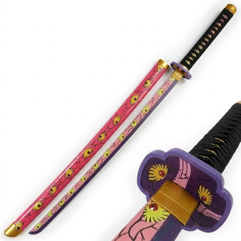 Demon Slayer Wooden Katana Collection | Giyu, Tanjiro, Shinobu, Zenitsu | Geekzillaa