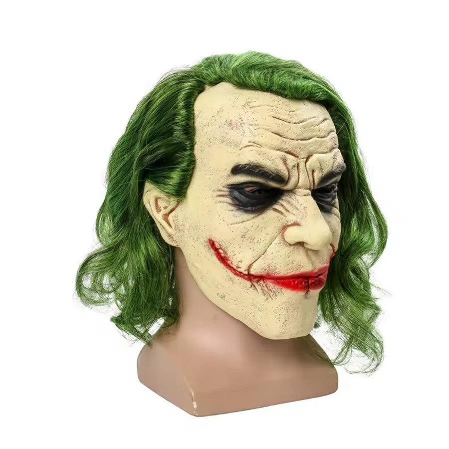 The Clown Prince Hyper-Realistic Mask – Dark Knight Cinematic Villains Cosplay | Geekzilla