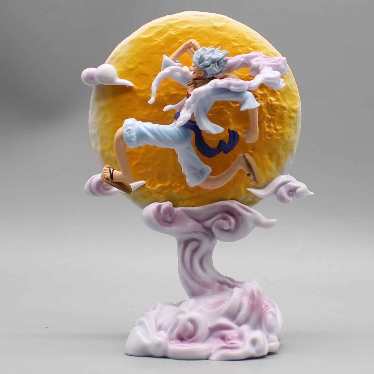 Luffy Rush To The Moon Lamp Figurine
