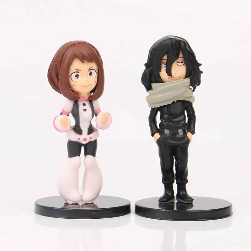 My Hero Academia Mini Figures | 8cm Chibi Deku, Bakugo & All Might Statues | Geekzillaa