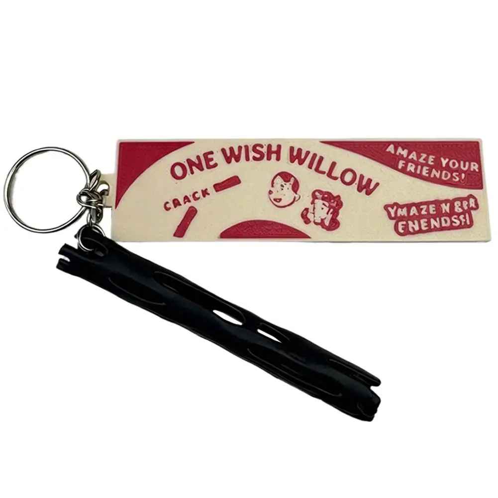 One Wish Willow Retro Magic Trick Keychain - Miniature Vintage Toy Bag Charm