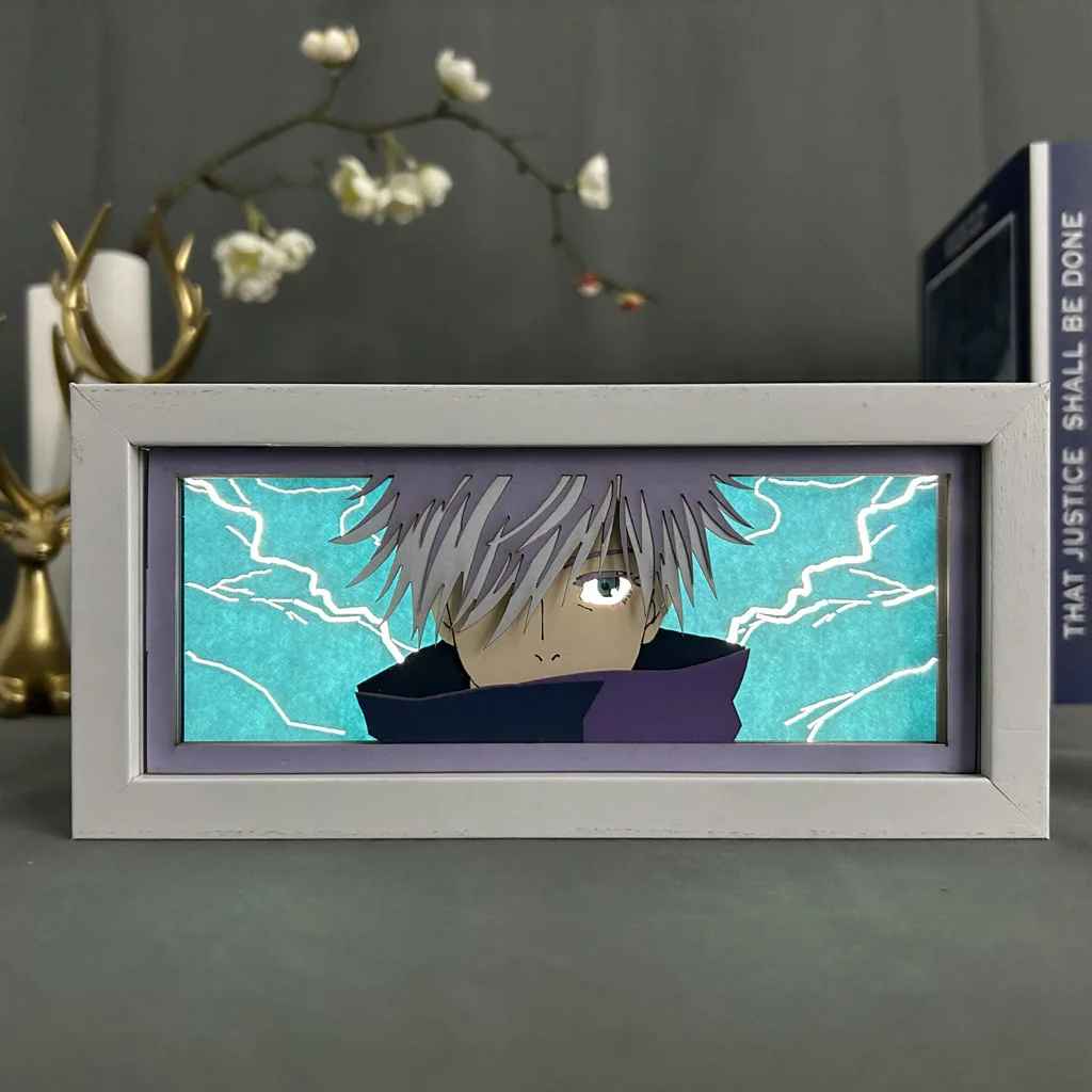 Satoru Gojo "Six Eyes" Multi-Layered RGB Light Box