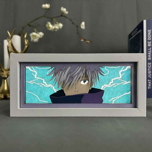 Satoru Gojo "Six Eyes" Multi-Layered RGB Light Box