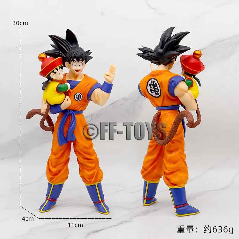 DRAGON BALL Z "FATHER & SON" GOKU HOLDING GOHAN PREMIUM FIGURE