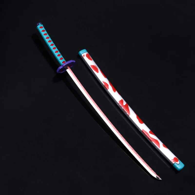 Demon Slayer Katana Keychains | 17cm Nichirin Sword Replicas | Tanjiro, Rengoku, Zenitsu & Sanemi | Geekzillaa