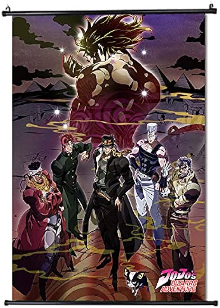 JoJo’s Bizarre Adventure "Stardust Crusaders" Wall Scroll