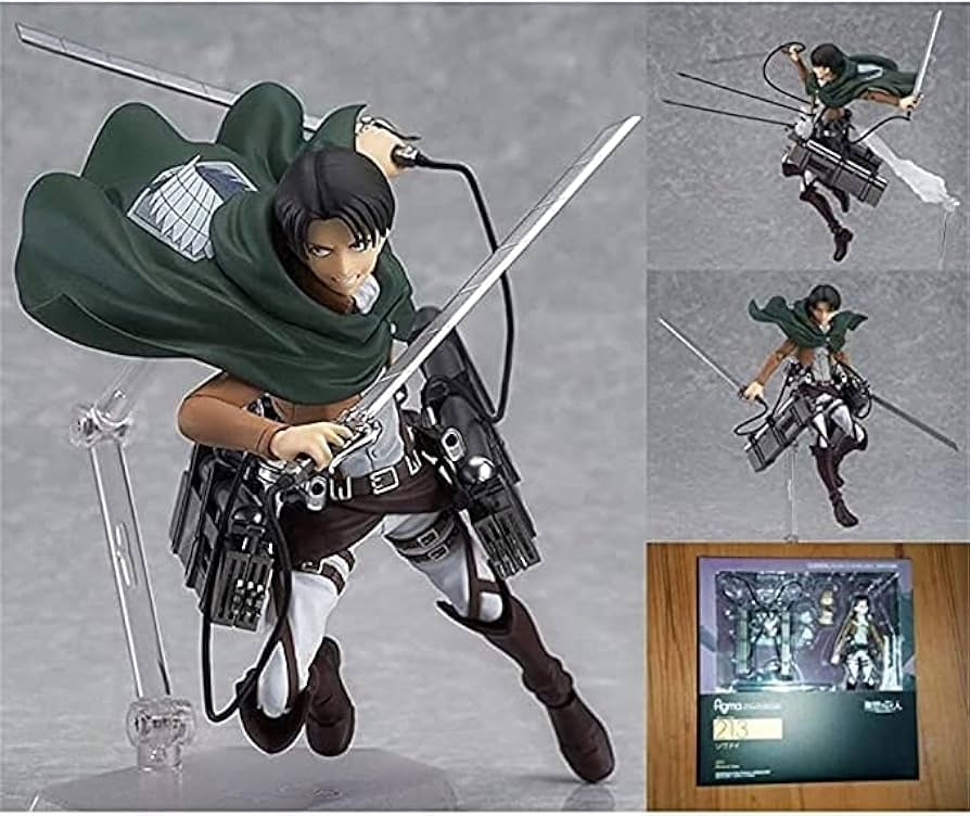 Attack on Titan: Levi Ackerman Premium Series Articulated Action Figure